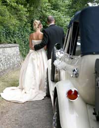 Transport wedding horse-drawn 