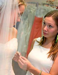 Wedding dress veils ballgown tiaras