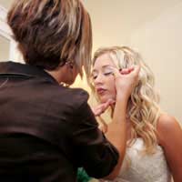 Bridal make-up artist products